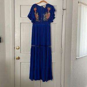 Cleobella Royal Blue Amery Maxi Dress